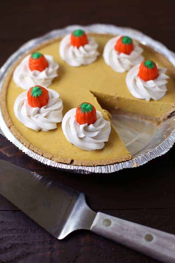 Gluten Free Dairy Free Pumpkin Cheesecake