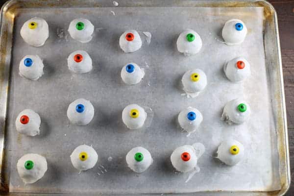 Eyeball Oreo Cookie Balls