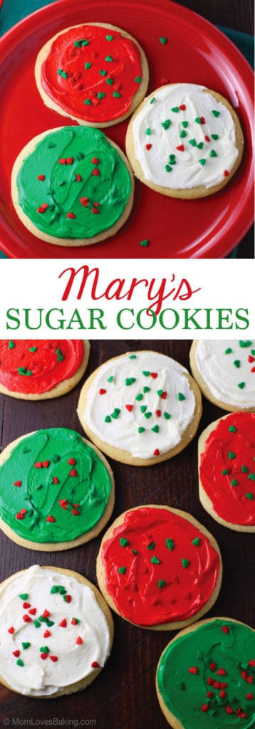 Mary's Sugar Cookies - Mom Loves Baking