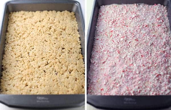 Peppermint Bark Rice Krispies Treats