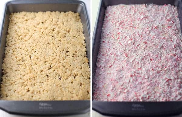 Peppermint Bark Rice Krispies Treats