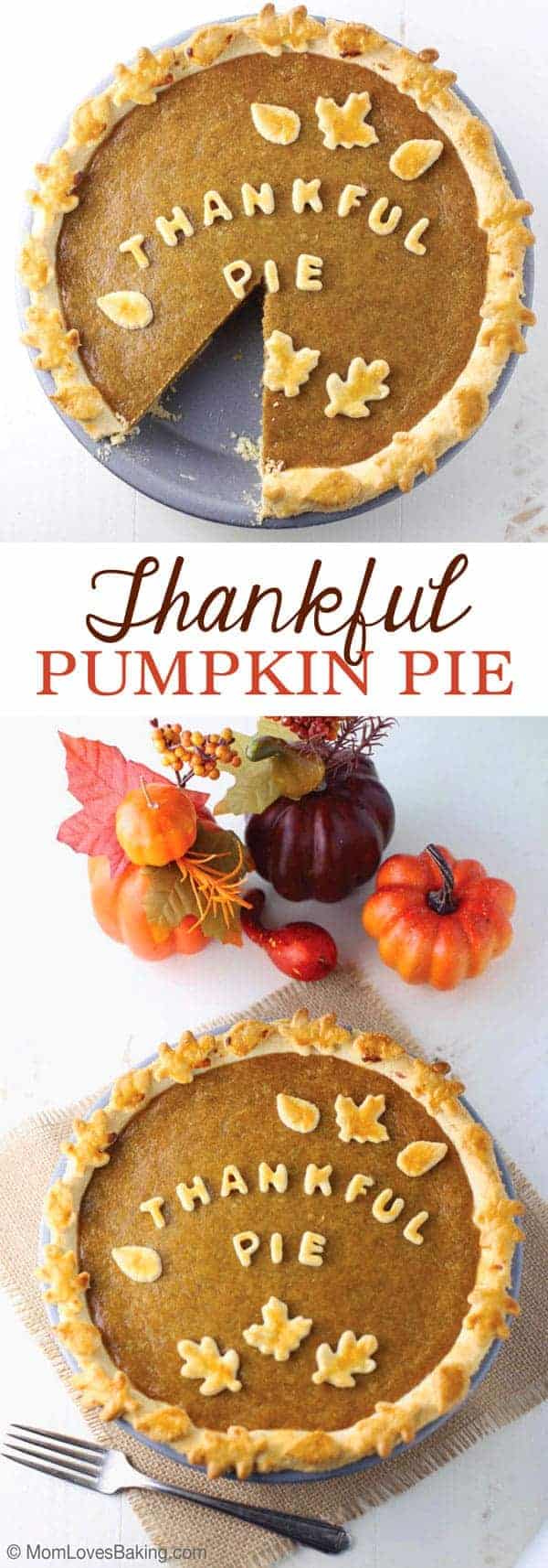 Thankful Pumpkin Pie