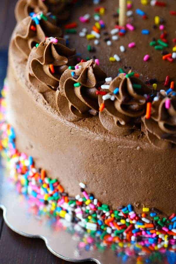 Chocolate Birthday Cake