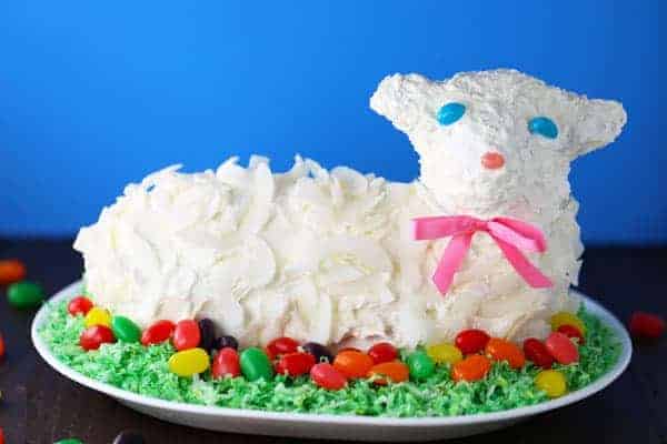 3D Lamb Cake for Easter