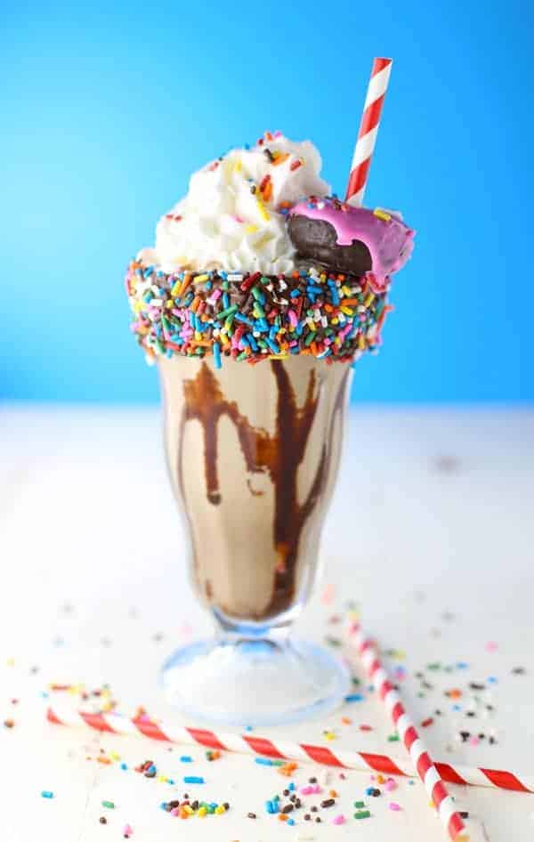 Funfetti Chocolate Mocha Frappuccino