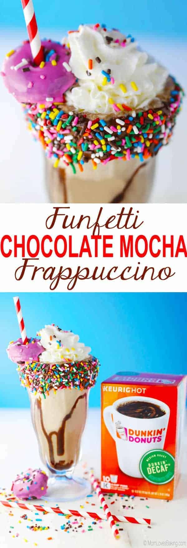 Funfetti Chocolate Mocha Frappuccino