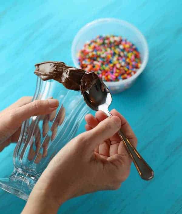 Funfetti Chocolate Mocha Frappucino
