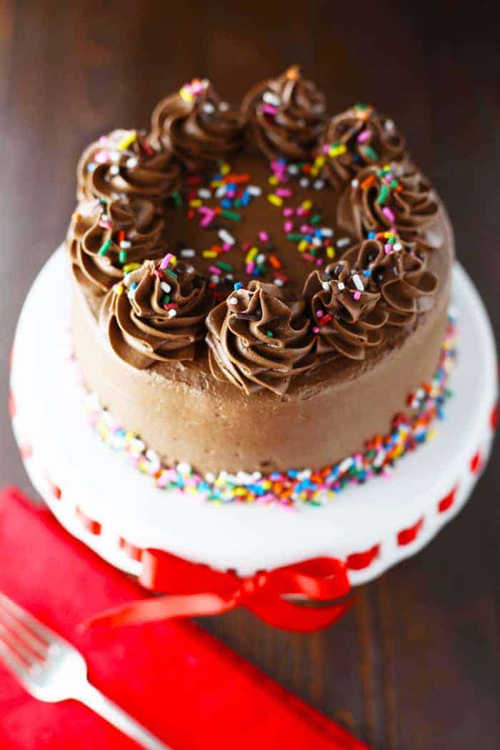 The best gluten free, dairy free chocolate birthday cake