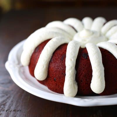 Copycat Nothing Bundt Red Velvet Cake