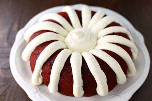 Copycat Nothing Bundt Red Velvet Cake