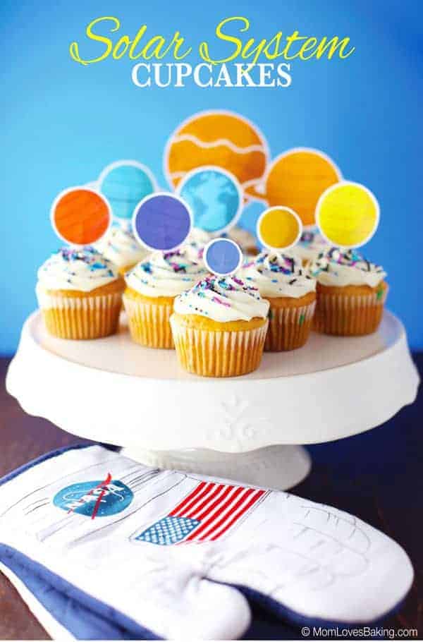 Solar System Cupcakes