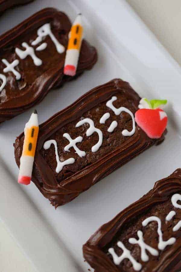 Chalk Board Brownies