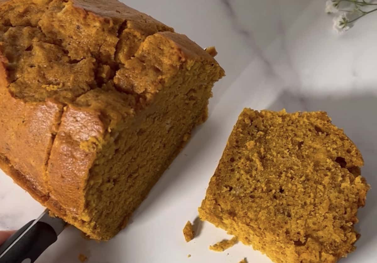 Super moist pumpkin bread.