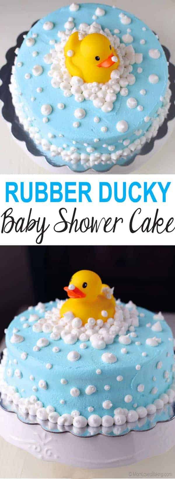 Rubber Ducky Baby Shower Cake