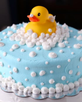 Rubber Ducky Baby Shower Cake