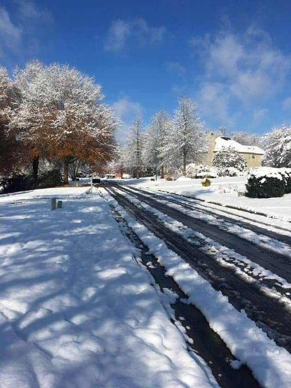 Snow in Georgia