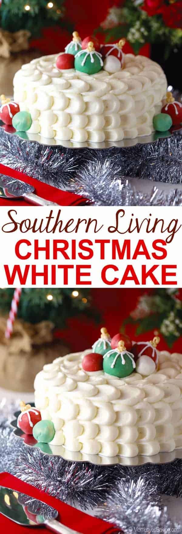 Southern Living Christmas White Cake