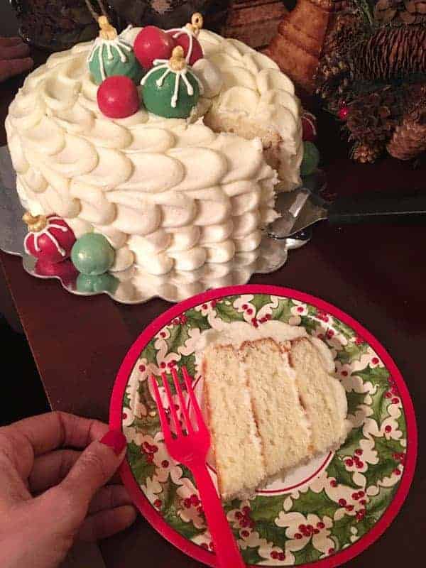 Southern Living Christmas White Cake