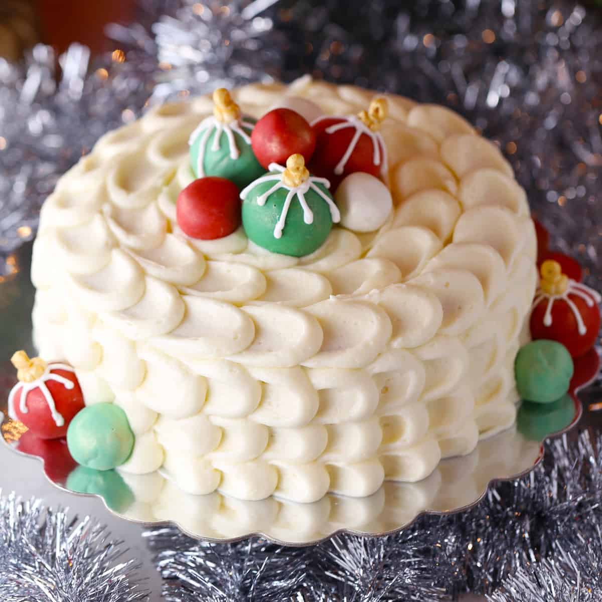 Décoration pour Gâteau spécial Noël 🍰