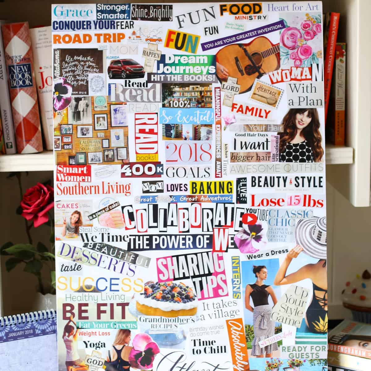 How to Create a Vision Board in 5 Easy Steps Mom Loves Baking