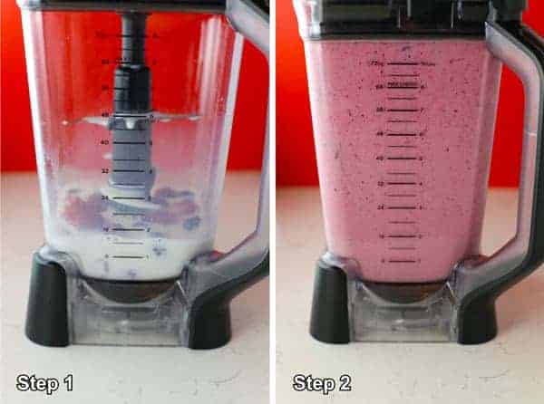 Easy Triple Berry Fruit Smoothie