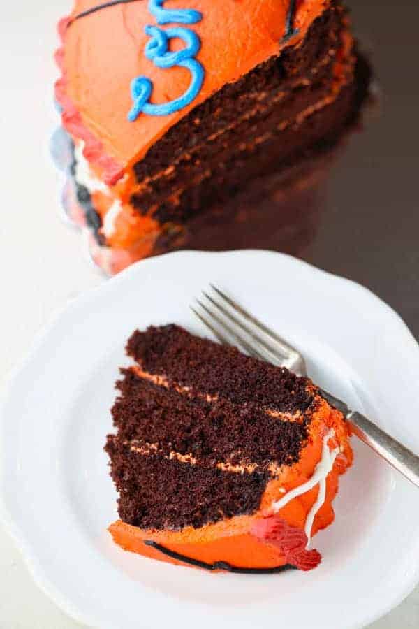 Wacky-Chocolate-Basketball-Theme-Cake