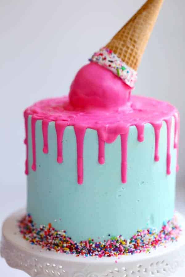 Buy Fake Cakes. Cone Fake Cake. Drip Cakes. Ice Cream Cone Fake