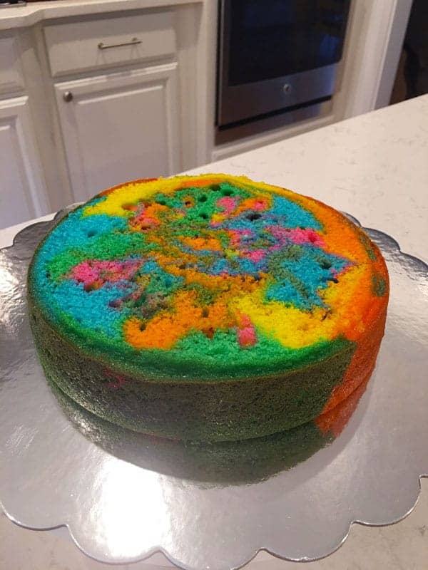 Tie Dye Cake