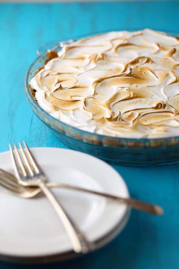 Baked Alaska Ice Cream Pie