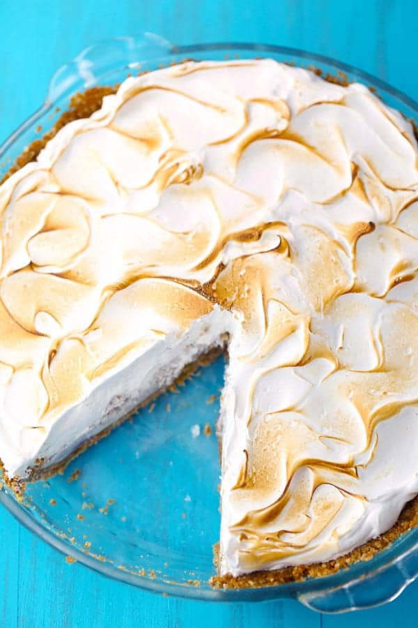 Baked Alaska Ice Cream Pie