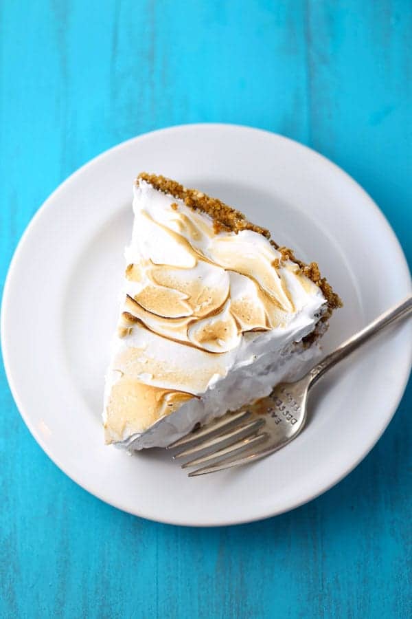 Baked Alaska Ice Cream Pie