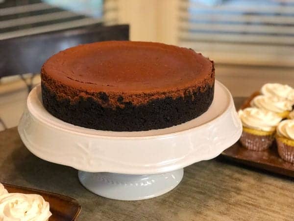 Ultimate Triple Chocolate Ganache Cheesecake