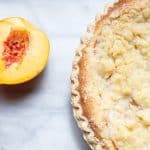 Aunt Nancy's Peach Pie with Streusel Topping