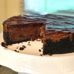 Ultimate Triple Chocolate Ganache Cheesecake