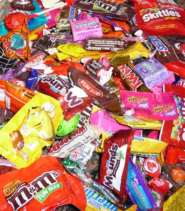 Halloween candy