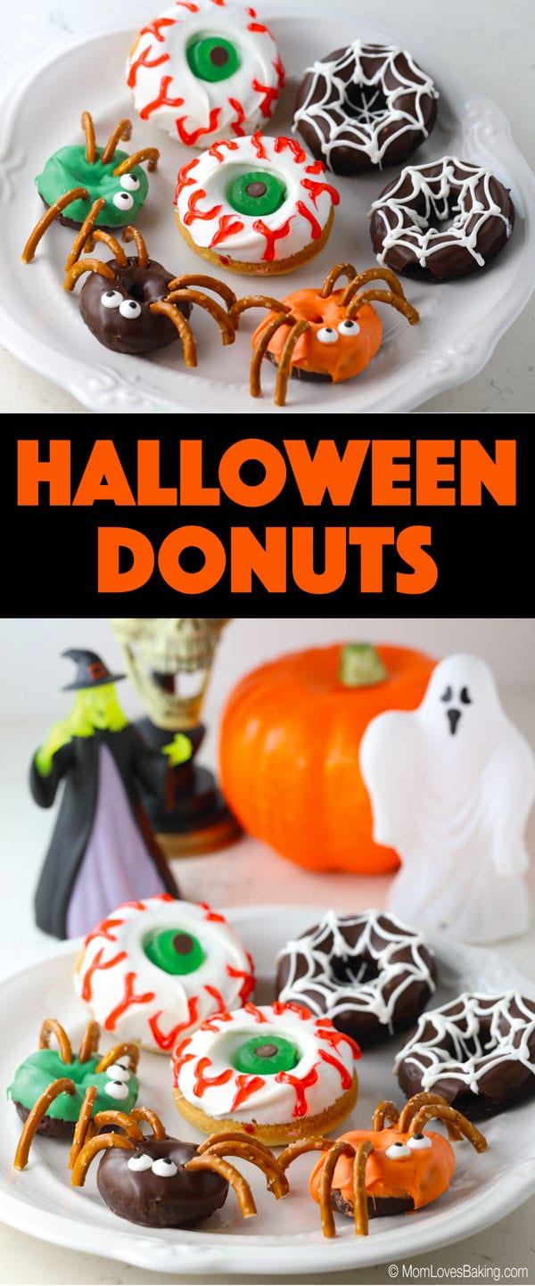 How to make scary good halloween donuts