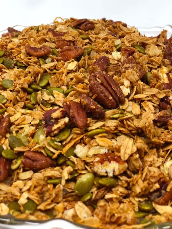 Easy and Healthy Pumpkin Spice Granola