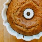 Pumpkin Spice Bundt Cake with Brown Sugar Glaze