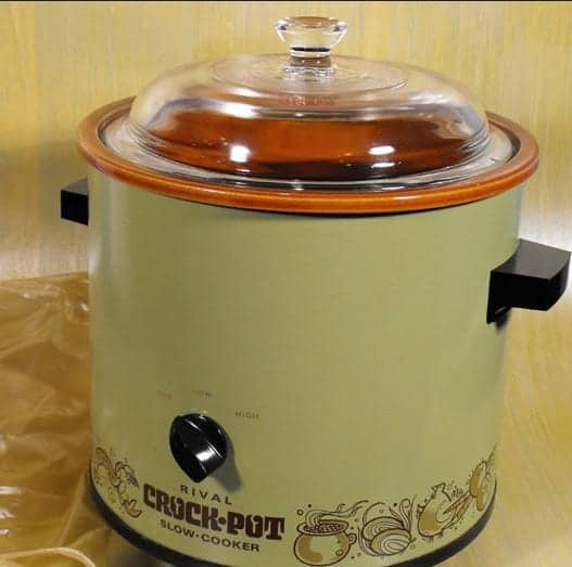 vintage crock pot