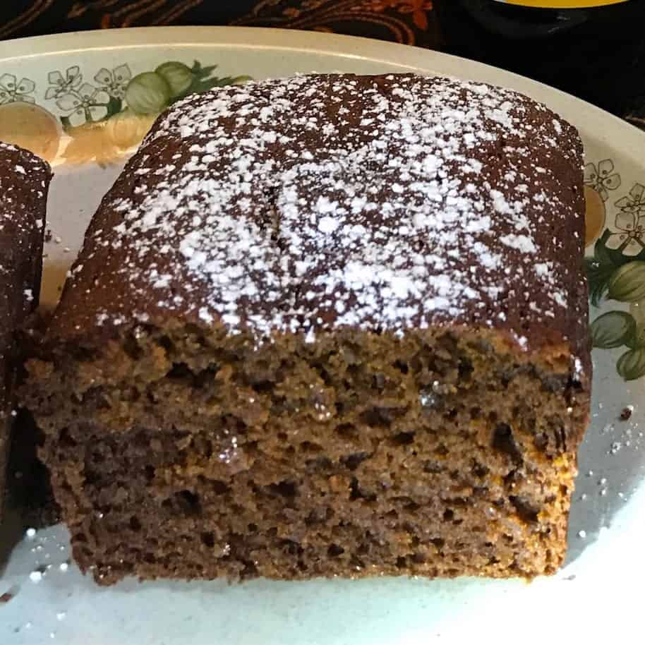Nana's Gluten Free Pumpkin Gingerbread Cake - Mom Loves Baking