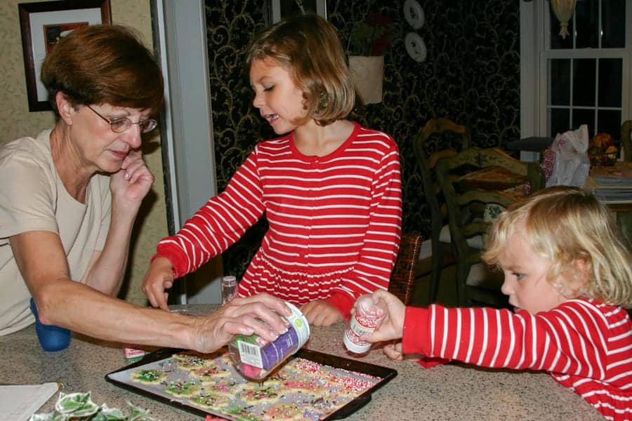 Grandma's Christmas Cutout Sugar Cookies