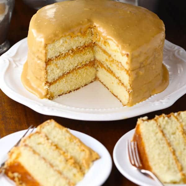 Old Fashioned Southern Caramel Cake