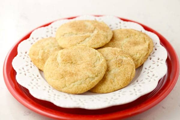 Gluten free snickerdoodle cookies