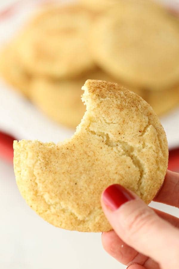 Gluten free snickerdoodle cookies