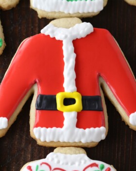 Ugly Sweater Christmas Cutout Sugar Cookies