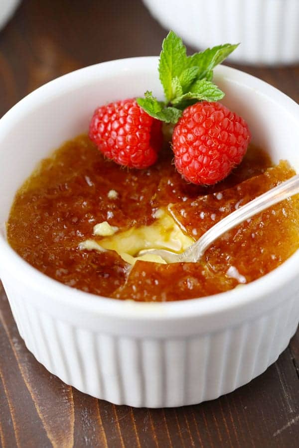 Classic Homemade Crème Brûlée