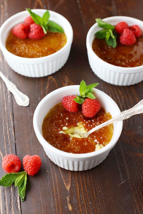 Classic Homemade Crème Brûlée