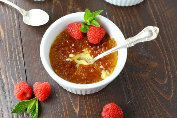 Classic Homemade Crème Brûlée