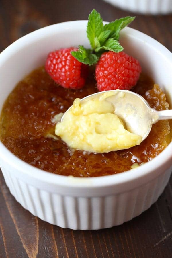 Classic Homemade Crème Brûlée