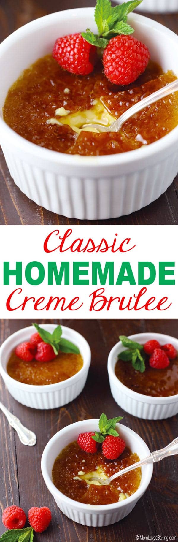 Classic Homemade Crème Brûlée